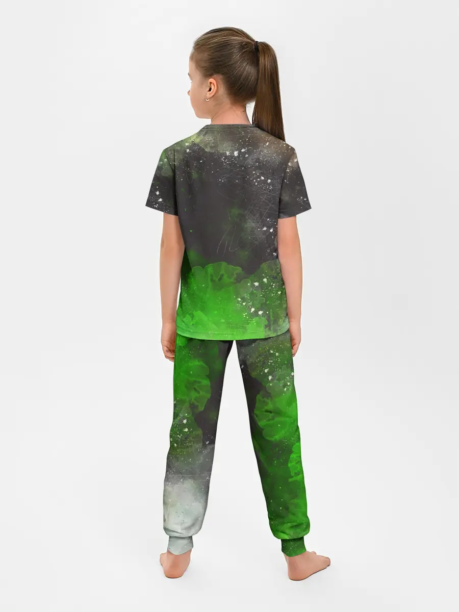 Детская пижама с брюками / BILLIE EILISH | БИЛЛИ АЙЛИШ