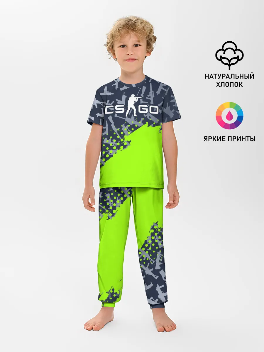 Детская пижама с брюками / CS GO | КС ГО