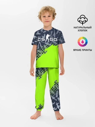 Детская пижама с брюками / CS GO | КС ГО
