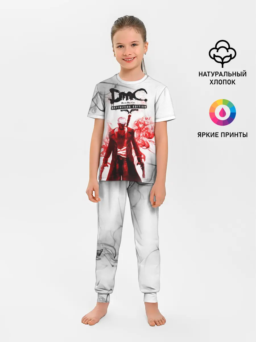 Детская пижама с брюками / devil may cry