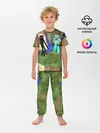 Детская пижама с брюками / Стив и эндермен.