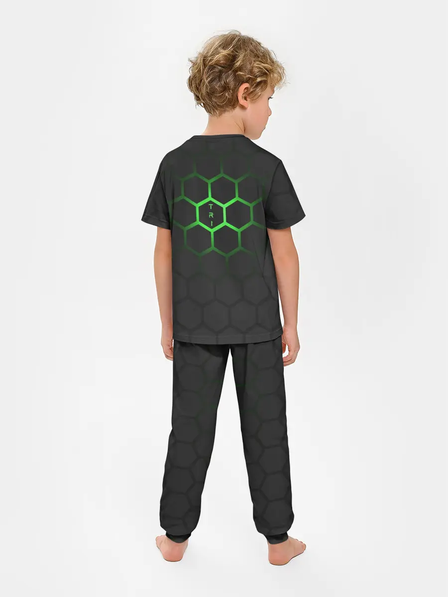Детская пижама с брюками / Триатлон | спортсмены