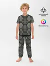 Детская пижама с брюками / Змеиная чешуя