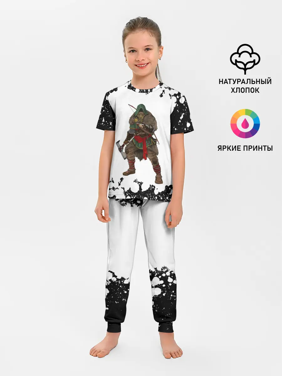 Детская пижама с брюками / ASSASSINS CREED VALHALLA