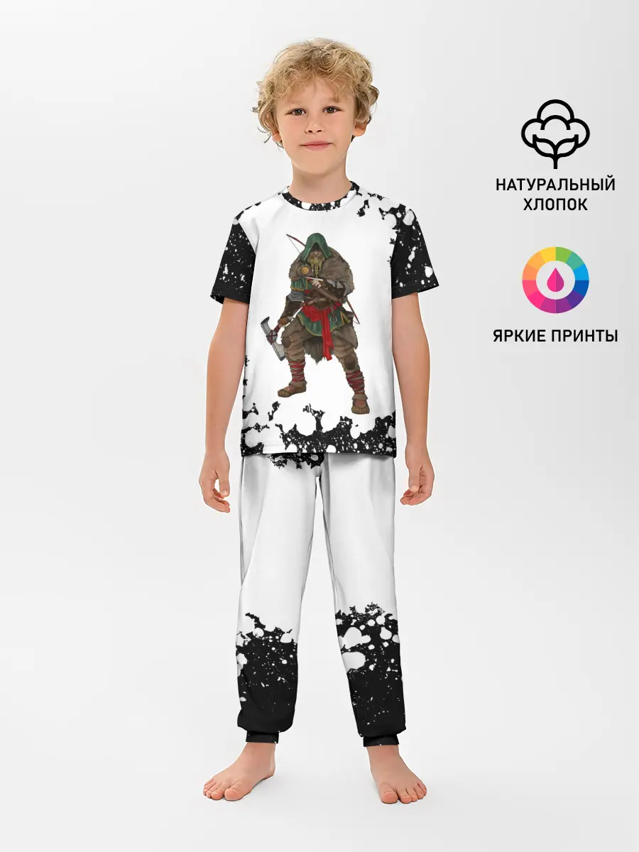 Детская пижама с брюками / ASSASSINS CREED VALHALLA