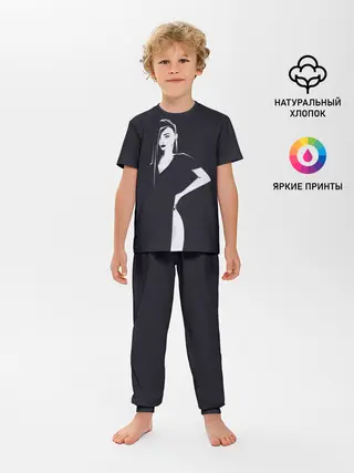Детская пижама с брюками / Girl