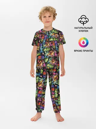Детская пижама с брюками / JoJo Bizarre Adventure