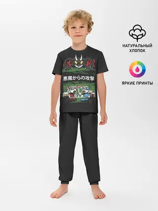 Детская пижама с брюками / Final round