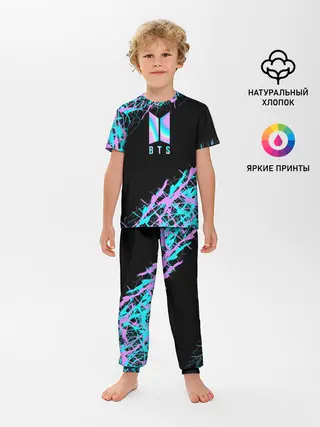 Детская пижама с брюками / BTS