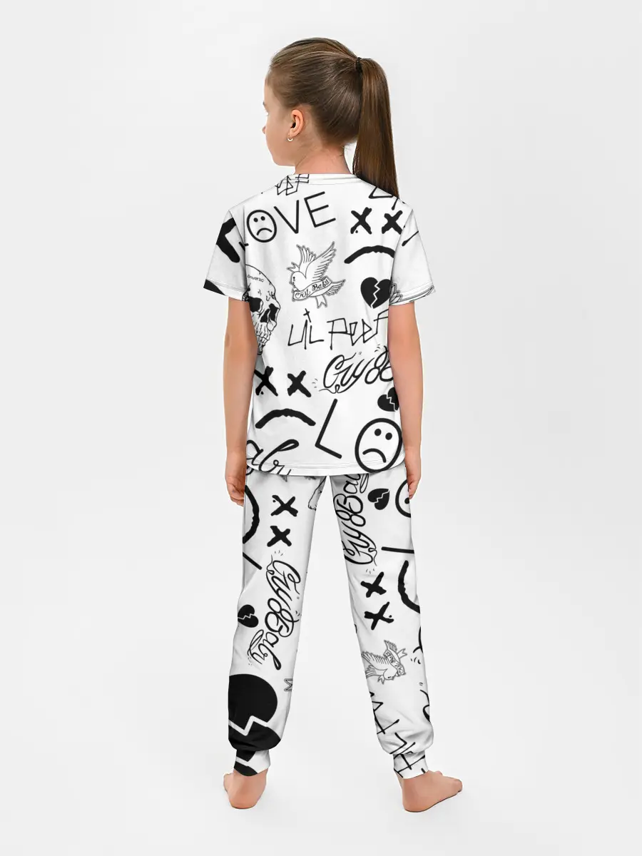 Детская пижама с брюками / Lil Peep