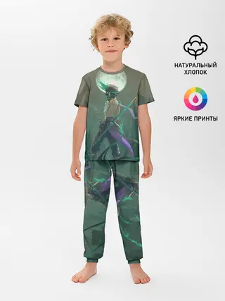 Детская пижама с брюками / XIAO | СЯО | ПОЛНОЛУНИЕ