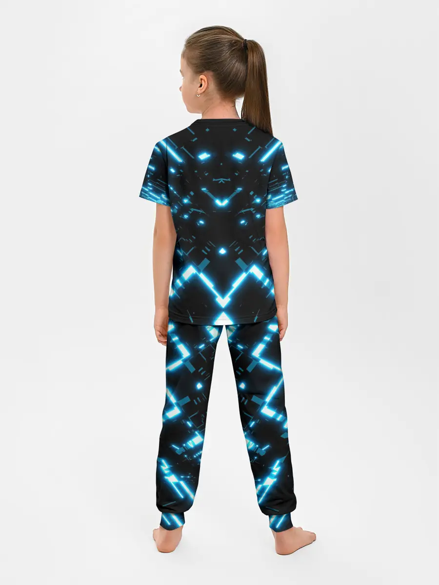 Детская пижама с брюками / Neon Lights