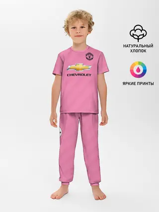 Детская пижама с брюками / Погба Форма Новая Third 18/19