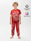 Детская пижама с брюками / Отель хазбин Новогодний