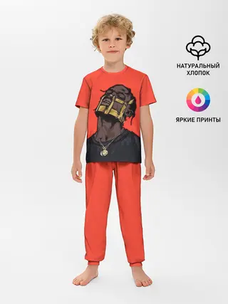 Детская пижама с брюками / Арт с Тревисом