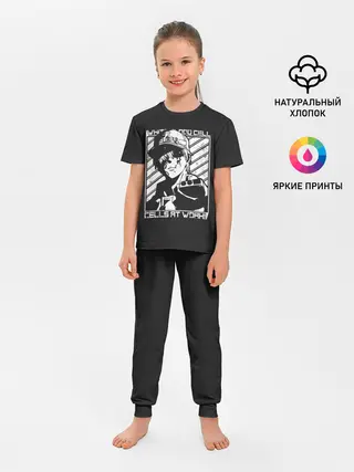 Детская пижама с брюками / Лейкоцит