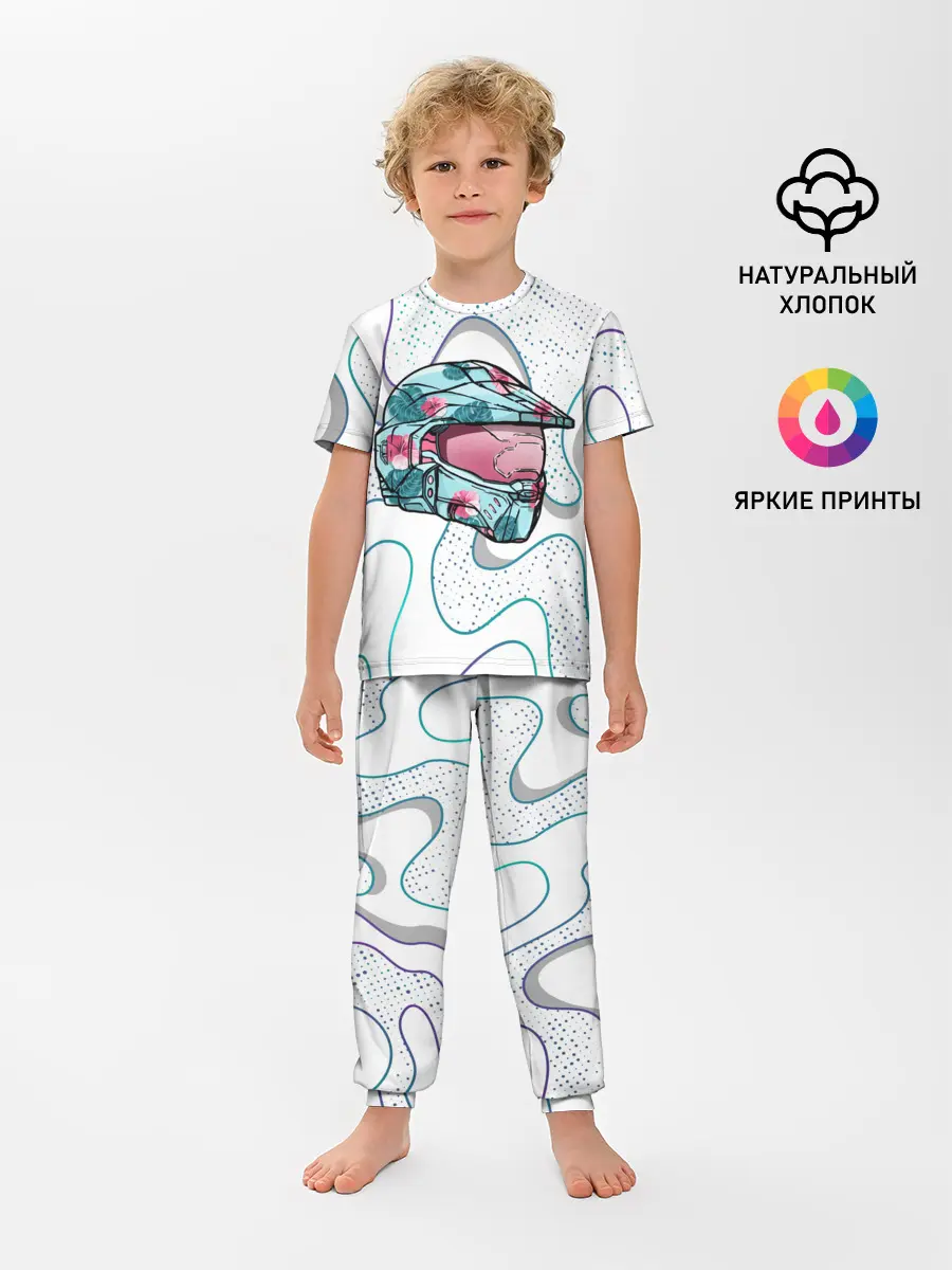 Детская пижама с брюками / Flowers of Spartan