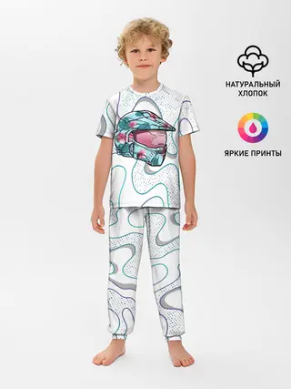 Детская пижама с брюками / Flowers of Spartan