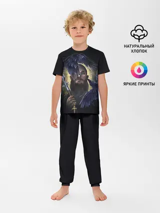 Детская пижама с брюками / vikings