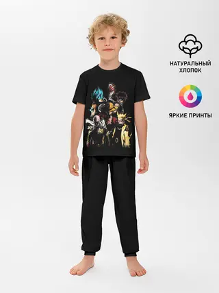 Детская пижама с брюками / КУЛЬТОВЫЕ АНИМЕ ГЕРОИ