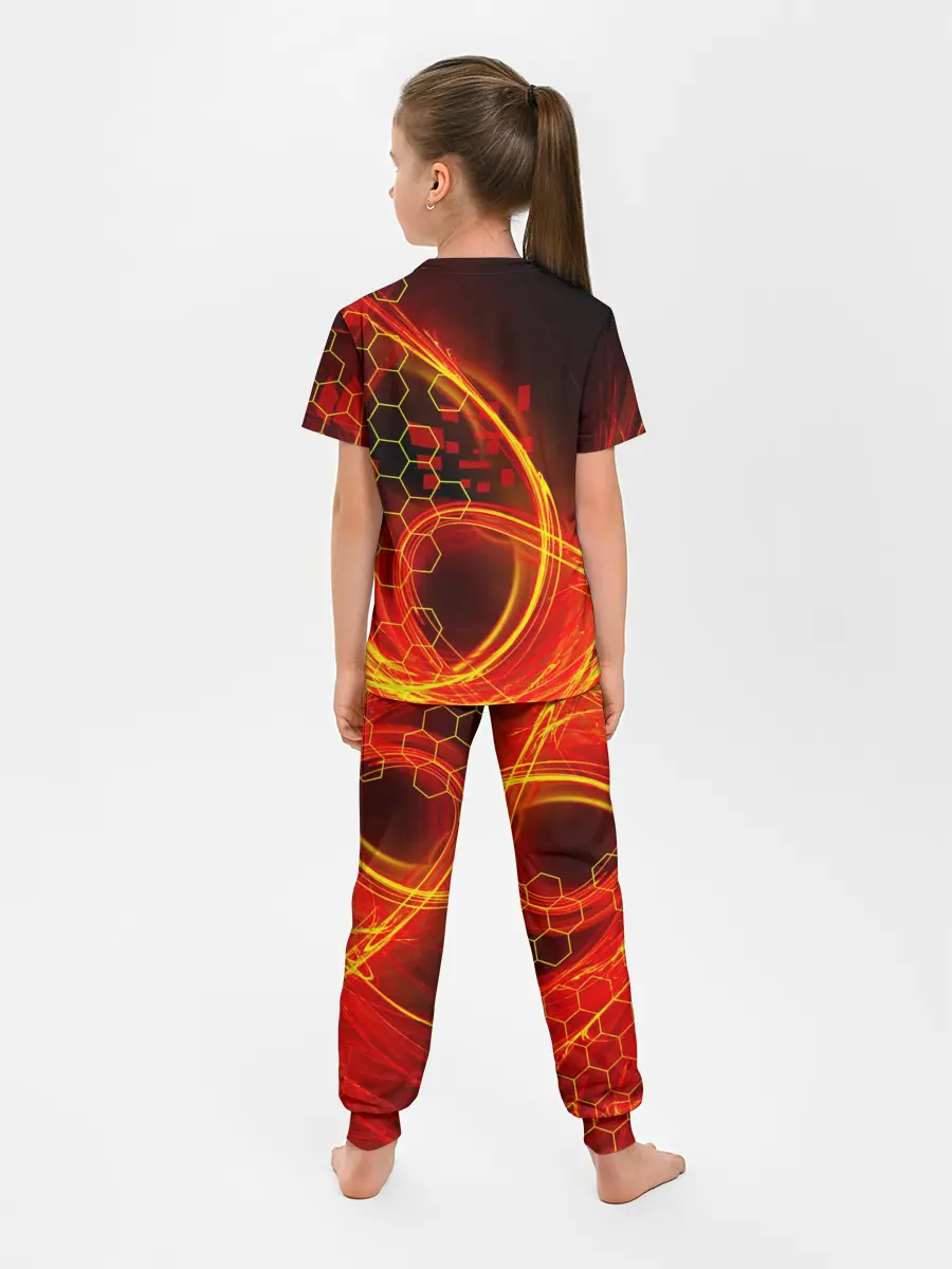 Детская пижама с брюками / Ван Пис | Луффи 4 гир