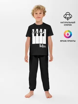Детская пижама с брюками / THE BEATLES ЗНАМЕНИТАЯ КАРТИНКА