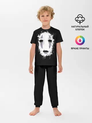 Детская пижама с брюками / Маска Безымянного бога Каонаси