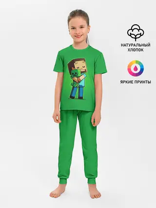 Детская пижама с брюками / MINECRAFT