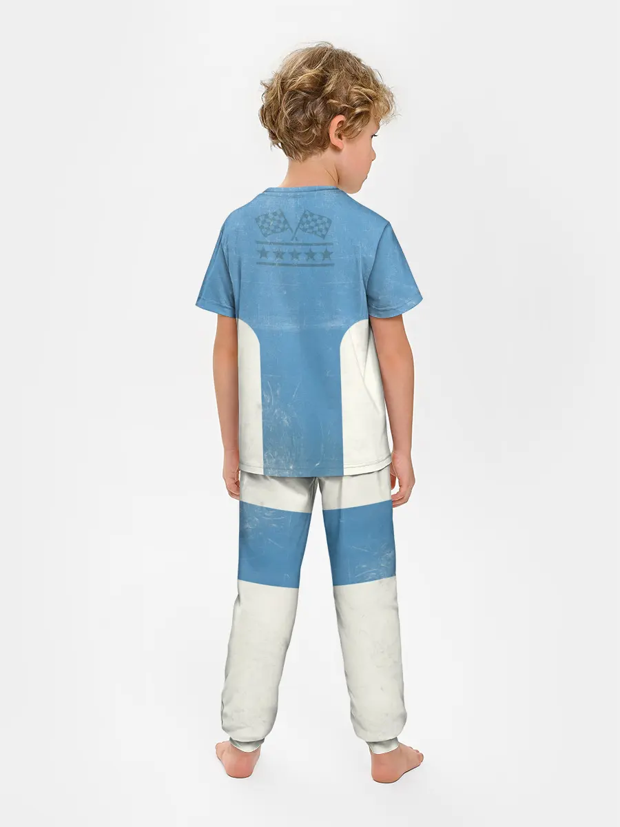Детская пижама с брюками / Karting time
