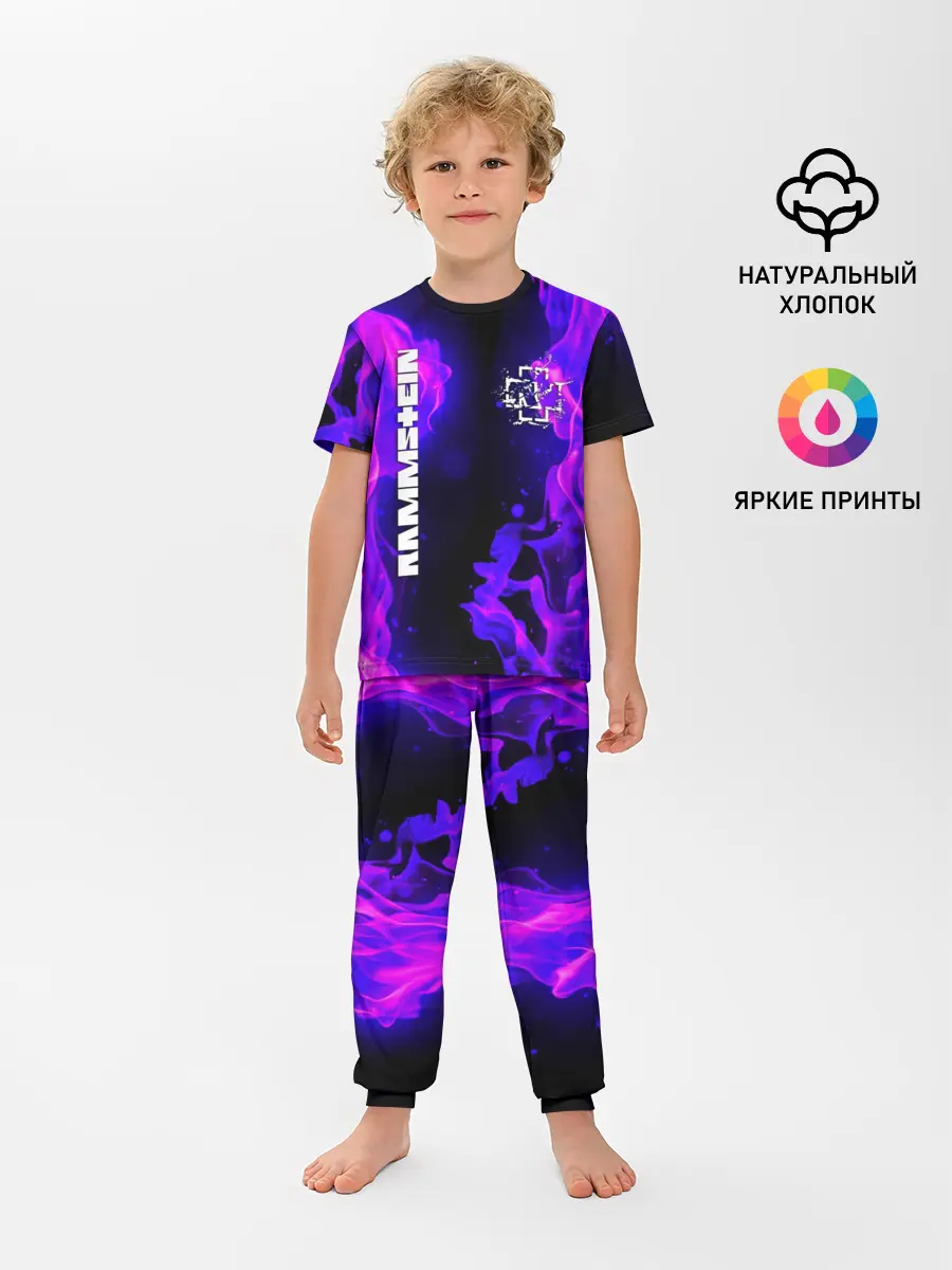 Детская пижама с брюками / RAMMSTEIN