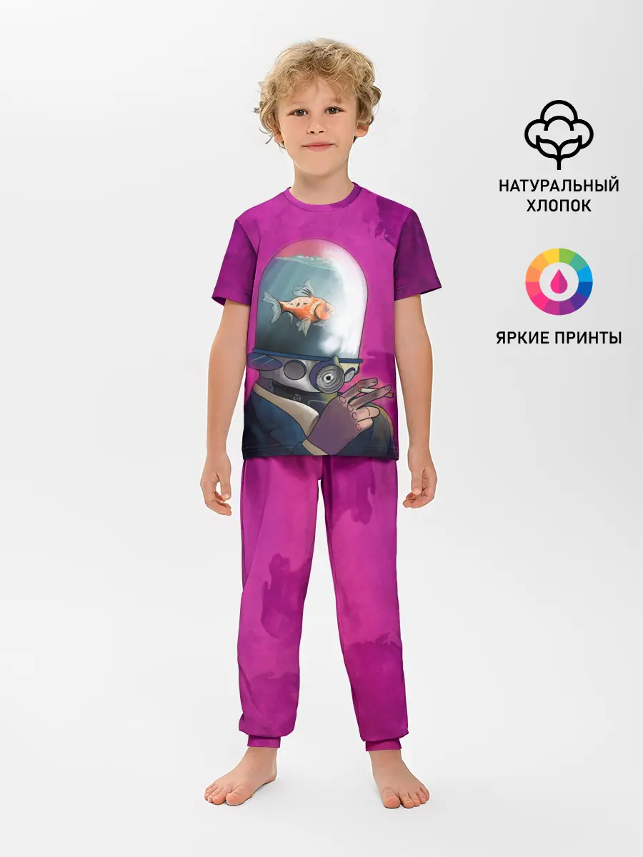 Детская пижама с брюками / Эй Джей | Академия Амбрелла