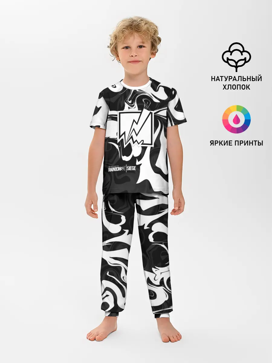 Детская пижама с брюками / Rainbow six Siege