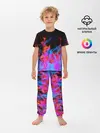 Детская пижама с брюками / ТРИ ОГНЯ / FIRE / СИНИЙ ОГОНЬ