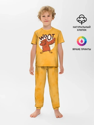 Детская пижама с брюками / Сова Dab