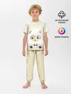 Детская пижама с брюками / Мультяшная овечка облако