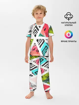 Детская пижама с брюками / Summer