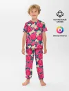Детская пижама с брюками / Поле роз