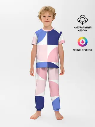 Детская пижама с брюками / узоры