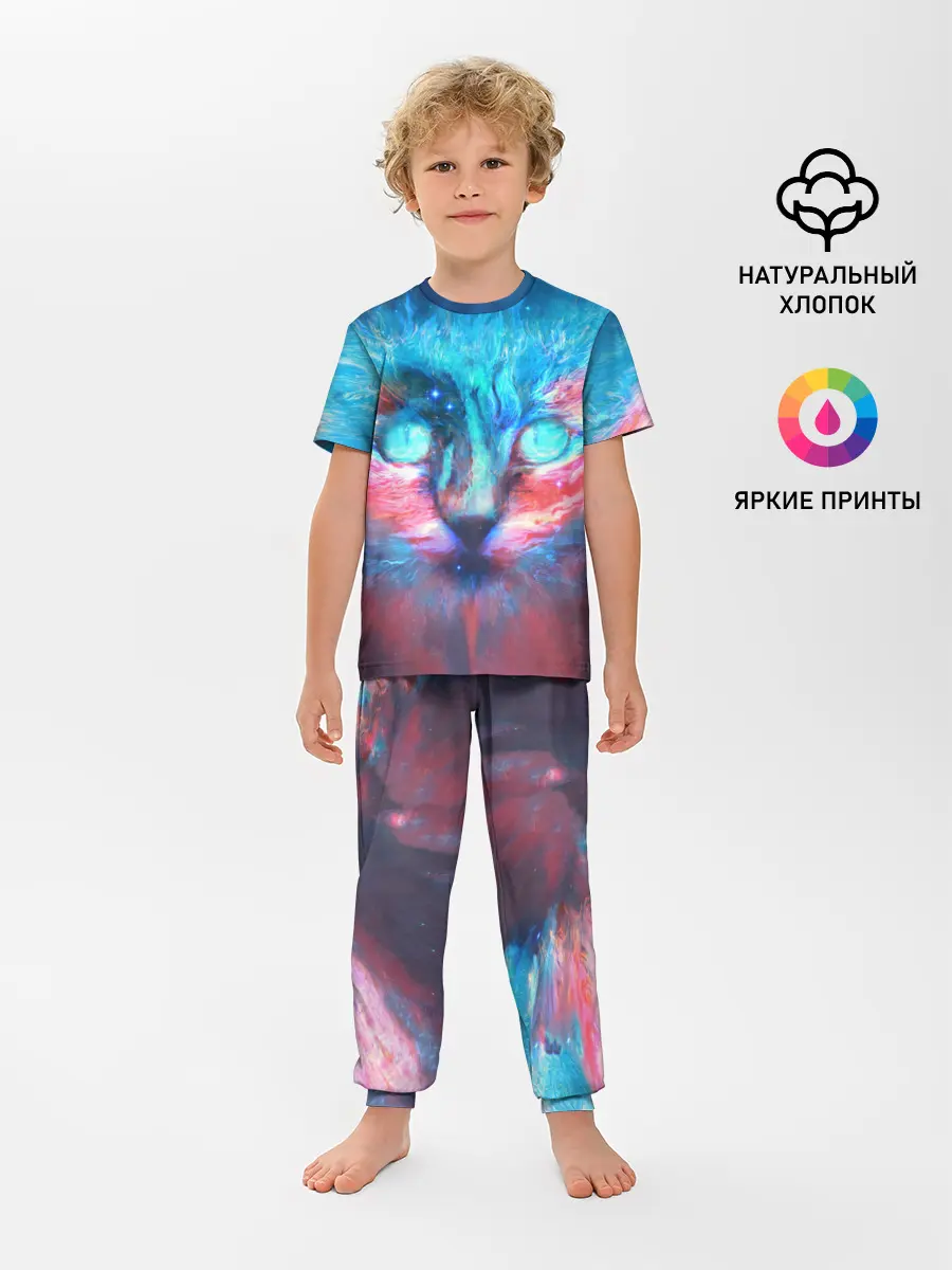 Детская пижама с брюками / ВСЕЛЕНСКИЙ КОТ
