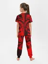 Детская пижама с брюками / BLACK RED DRAGONS TATOO