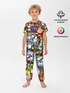 Детская пижама с брюками / Pixel