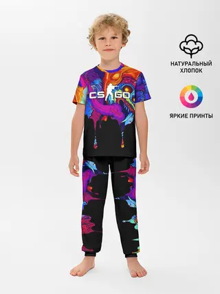 Детская пижама с брюками / CS GO HYPER BEAST