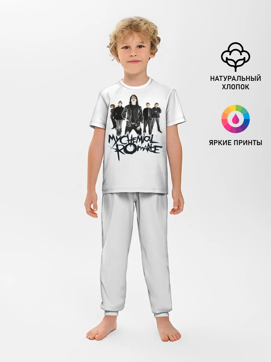 Детская пижама с брюками / Участники группы My Chemical Romance