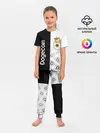Детская пижама с брюками / DOGECOIN / DOGE / КАРМАН