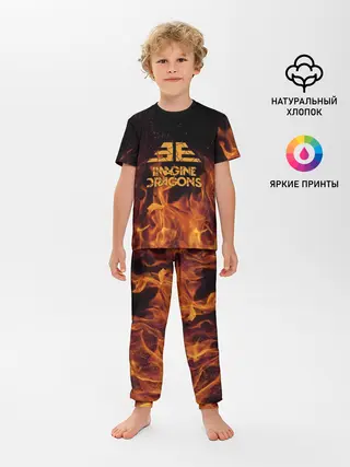 Детская пижама с брюками / Imagine Dragons