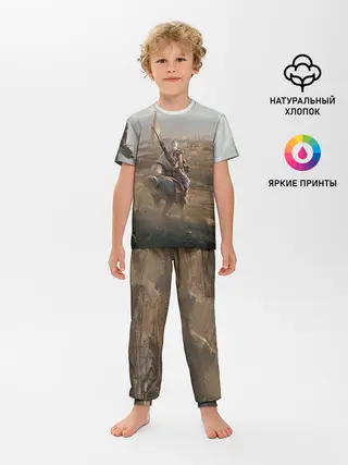 Детская пижама с брюками / Байек на коне