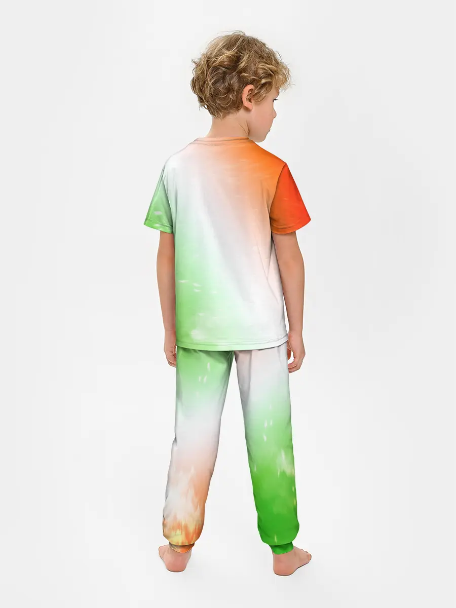 Детская пижама с брюками / Pop It Anti Stress - Heart - Fire