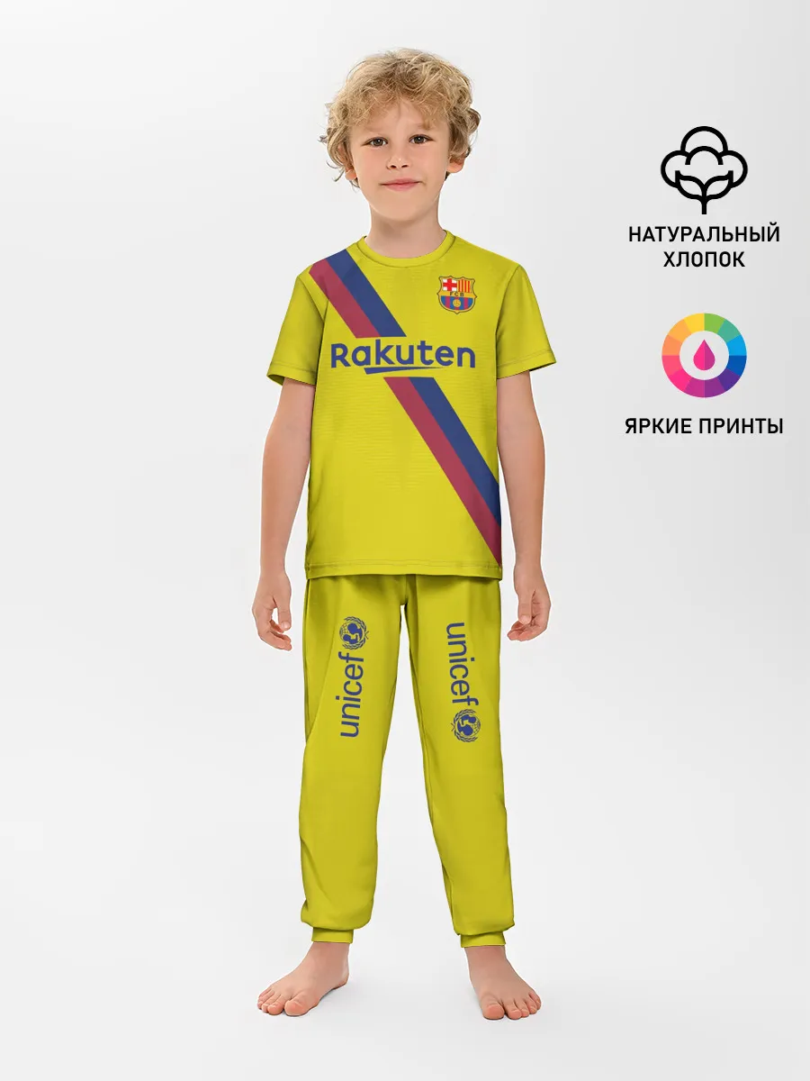 Детская пижама с брюками / Barcelona third 19-20