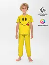 Детская пижама с брюками / Смайлик
