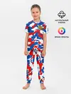 Детская пижама с брюками / Герб РФ Милитари
